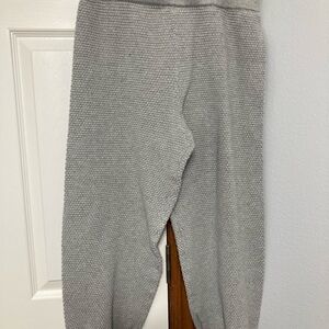Free People Gray Wide Leg Pants